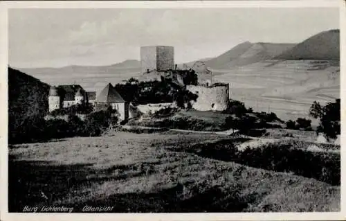 Ak Thallichtenberg in der Pfalz, Burg Lichtenberg, Blick zur Ruine, Ausflugsstätte