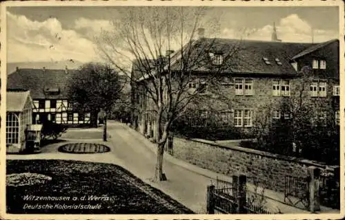 Ak Witzenhausen an der Werra Hessen, Deutsche Kolonialschule