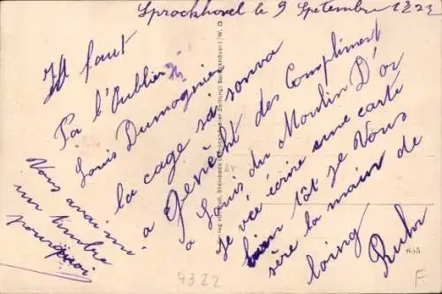 Ak Sprockhövel, Gesamtansicht, See, Kirche