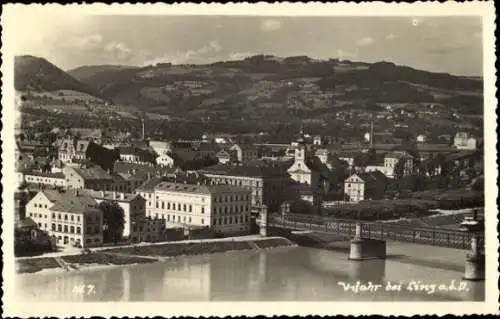 Foto Ak Urfahr Linz an der Donau Oberösterreich, Totale