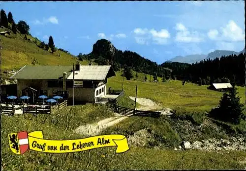 Ak Lofer in Salzburg, Loferer Alm, Restaurant Soderkaser