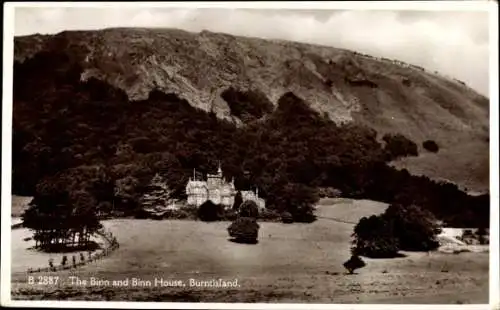 Ak Burntisland Schottland, The Binn und Binn House