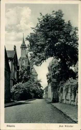 Ak Ribnitz in Mecklenburg, Partie am Kloster