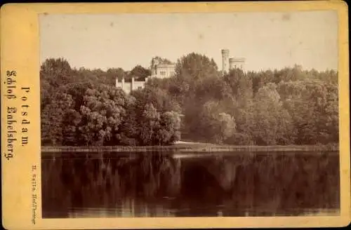 Foto Babelsberg Potsdam in Brandenburg, Blick zum Schloss Babelsberg