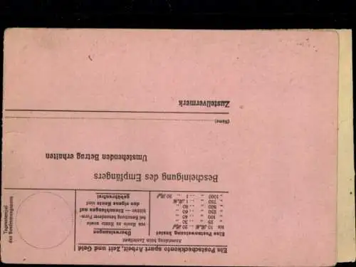 PAW 794 "Würbenthal 4.4.45" mit Heimatschein