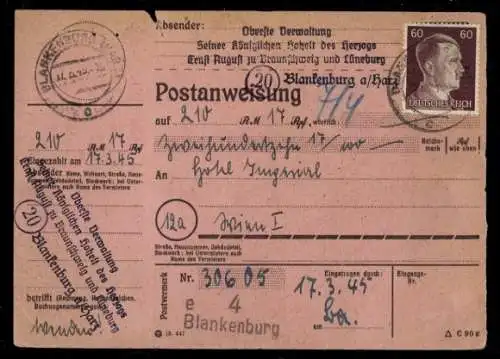 PAW Nr. 797 "Blankenburg (Harz) 17.3.45"