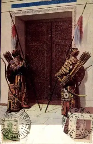 Künstler Ak Wereschtschagin, The Doors of Tamerlane