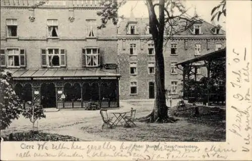 Ak Bad Cleve Kleve am Niederrhein, Hotel Thunert, Haus Freudenberg