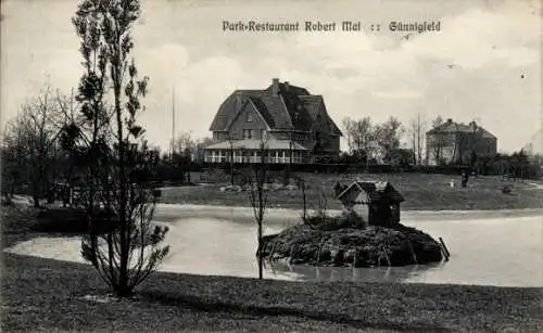 Ak Günnigfeld Wattenscheid Bochum im Ruhrgebiet, Park-Restaurant Robert Mai