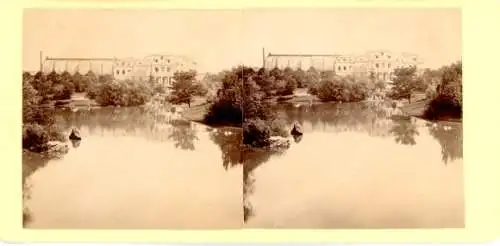 Stereo Foto Frankfurt am Main, Palmengarten, Gesellschaftshaus