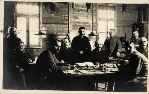 Foto Ak Französische Soldaten in Uniformen, Gandel Constant