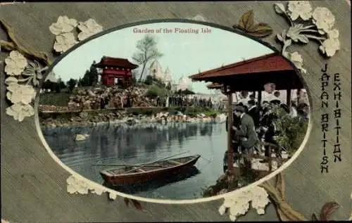 Ak London,  Japan-British Exhibition 1910, Schwimmende Inseln