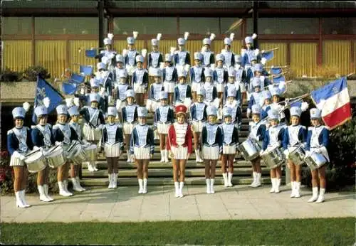 Ak Saint Louis Sankt Ludwig Elsass Haut Rhin, Compagnie des Majorettes