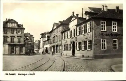 Ak Kassel in Hessen, Leipziger Straße, Geschäfte