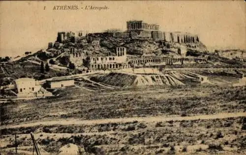 Ak Athen Griechenland, Akropolis