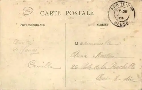Ak Nancy Meurthe et Moselle, Historisches Gefolge 1909, Herzog Leopold