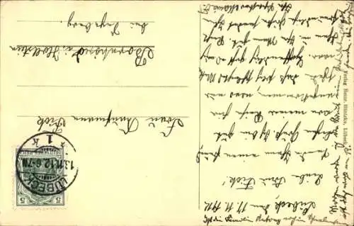 Ak Hansestadt Lübeck, Rathaus