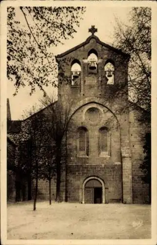 Ak Aubazine Corrèze, Kirche