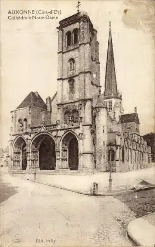 Ak Auxonne Côte d’Or, Kathedrale Notre-Dame