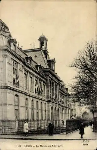 Ak Paris XVI, Mairie