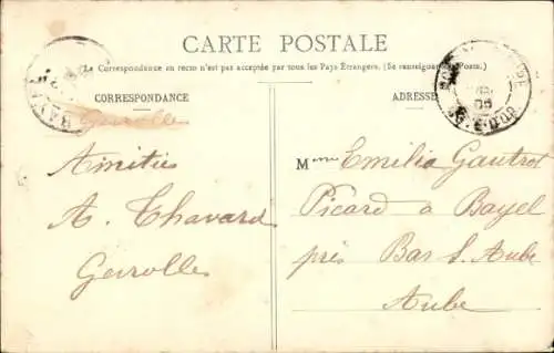 Ak Gevrolles Côte-d’Or, Kirche