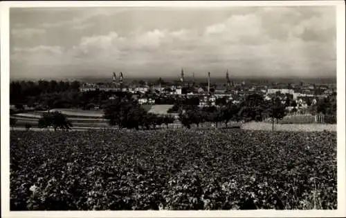 Ak Offenburg in Baden Schwarzwald, Gesamtansicht