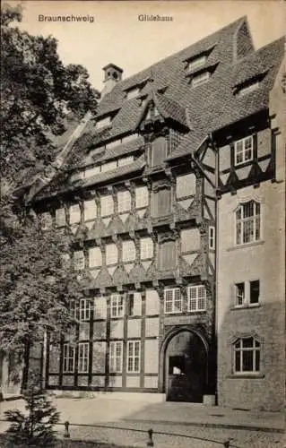 Ak Braunschweig in Niedersachsen, Gildehaus