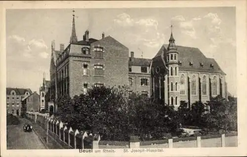 Ak Beuel Bonn am Rhein, St. Joseph Hospital