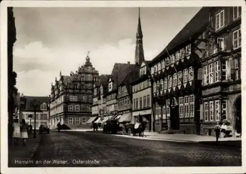 Ak Hameln an der Weser Niedersachsen, Osterstraße