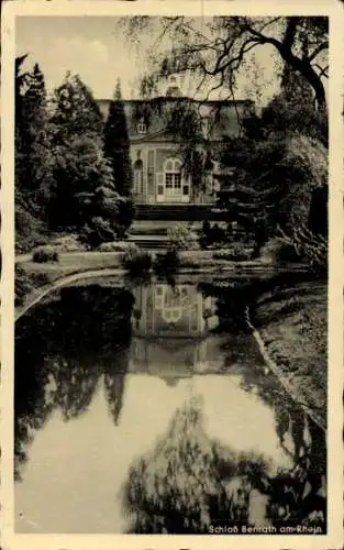 Ak Benrath Düsseldorf am Rhein, Schloss