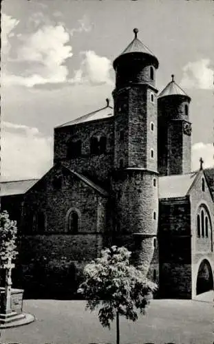 Ak Bad Münstereifel in Nordrhein Westfalen, Pfarrkirche
