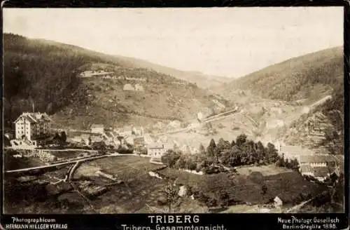 Ak Triberg im Schwarzwald, Gesamtansicht