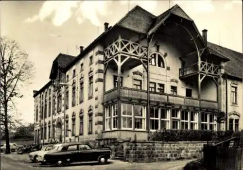 Ak Polenz Neustadt in Sachsen, Blick auf das Erbgericht