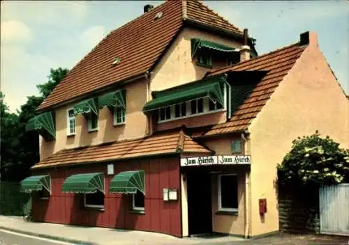 Ak Bad Sassendorf in Westfalen, Gaststätte-Pension Zum Hirsch