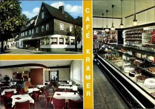 Ak Winterberg im Sauerland, Café Krämer