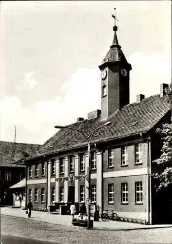 Ak Zehdenick in der Mark, Rathaus