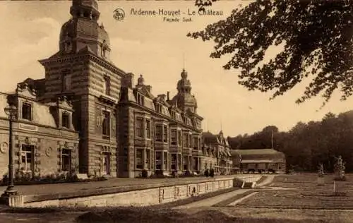 Ak Houyet Wallonien Namur, Schloss, Facade Sued
