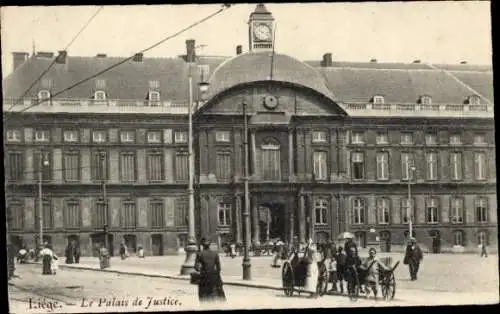 Ak Liège Lüttich Wallonien, Le Palais de Justice