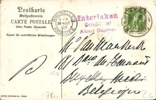 Ak Bauernhaus im Schwarzwald, Kinderwagen