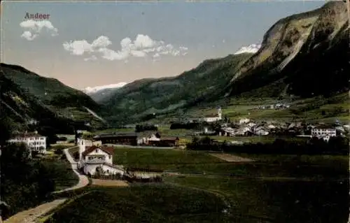 Ak Andeer Kanton Graubünden, Gesamtansicht