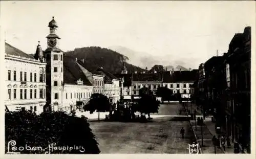 Ak Leoben Steiermark, Hauptplatz