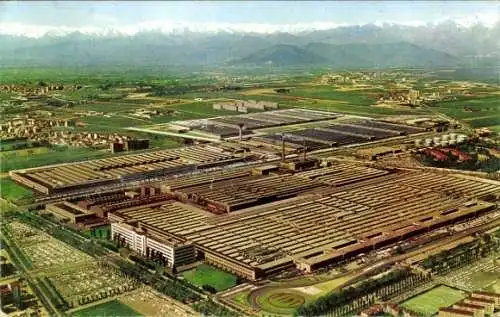 Ak Torino Turin Piemonte, FIAT Fabrik Mirafori