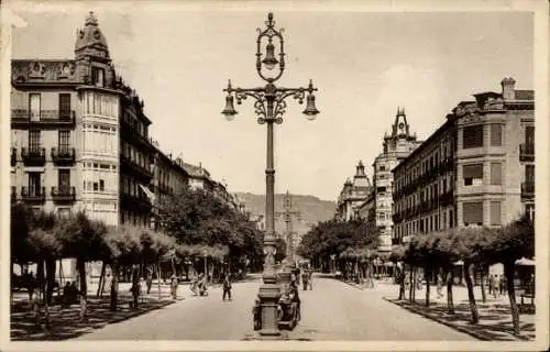 Ak Donostia San Sebastian Baskenland, Avenida de la Libertad