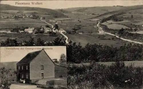 Ak Wolfert Hellenthal in der Eifel, Vereinshaus des Gesangvereins Eintracht