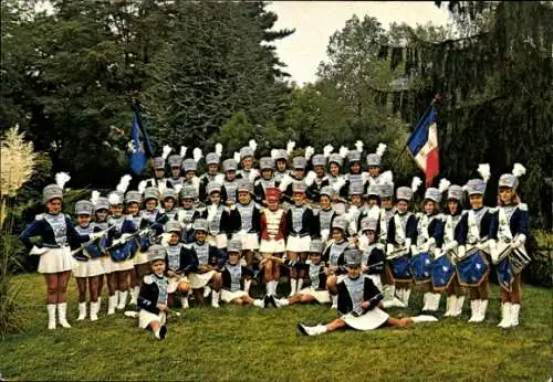 Ak Saint Louis Sankt Ludwig Elsass Haut Rhin, Compagnie des Majorettes