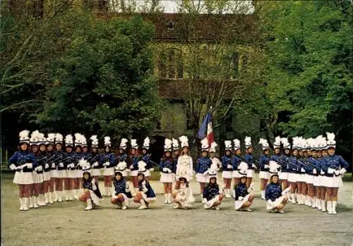 Ak Rouffach Rufach Elsass Haut Rhin, Compagnie des Majorettes de la Cite Lefebvre