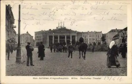 Ak Vilnius Wilna Litauen, Deutsches Theater
