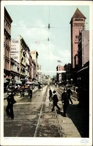 Ak Los Angeles Kalifornien USA, Broadway