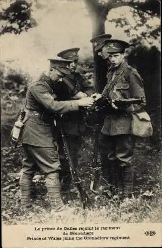 Ak Prince of Wales, Edward VIII, Grenadier-Regiment