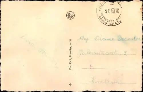 Ak Knokke Heist Westflandern, Der Segen des Meeres